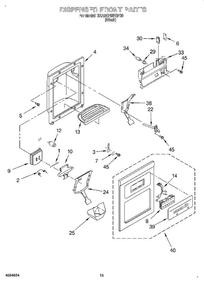 Diagram for 3XARG488GF00