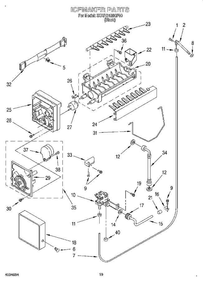 Diagram for 3XARG488GF00