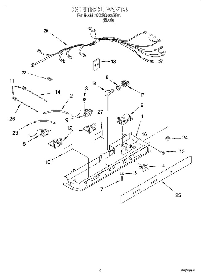 Diagram for 3XARG488GF01