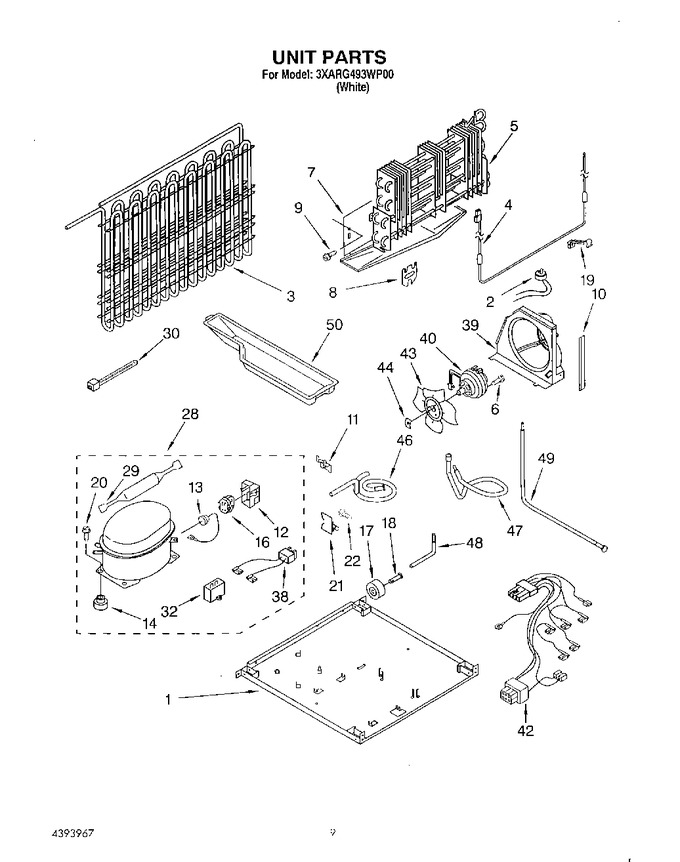 Diagram for 3XARG493WP00