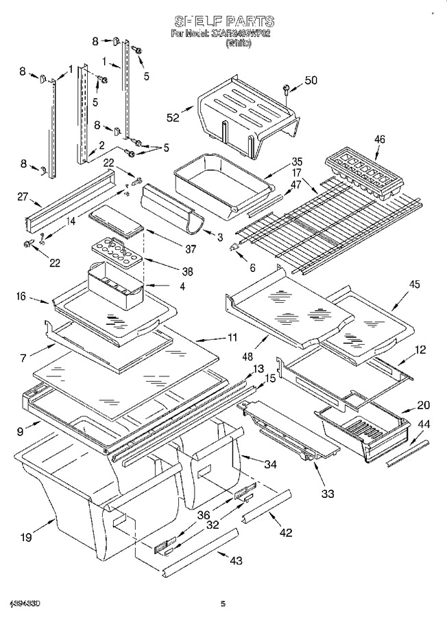 Diagram for 3XARG493WP02