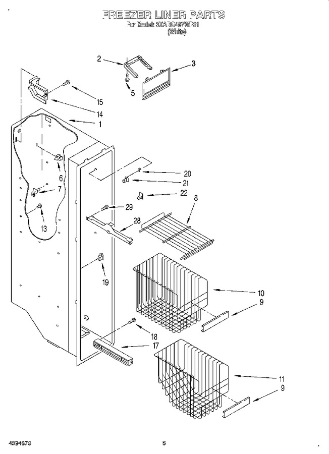 Diagram for 3XARG497WP01