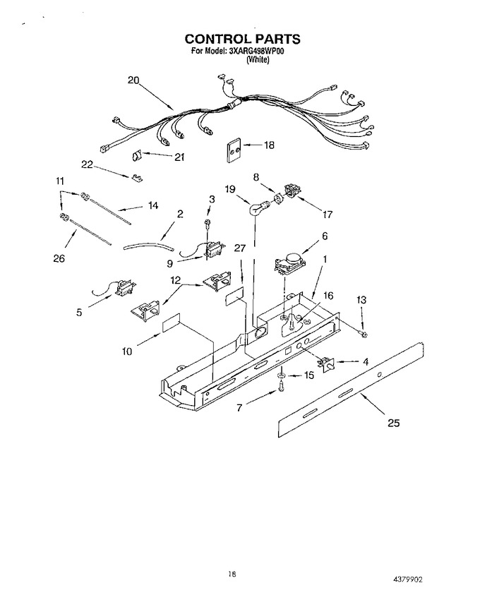 Diagram for 3XARG498WP00