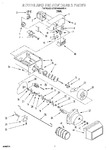 Diagram for 05 - Motor And Ice Container