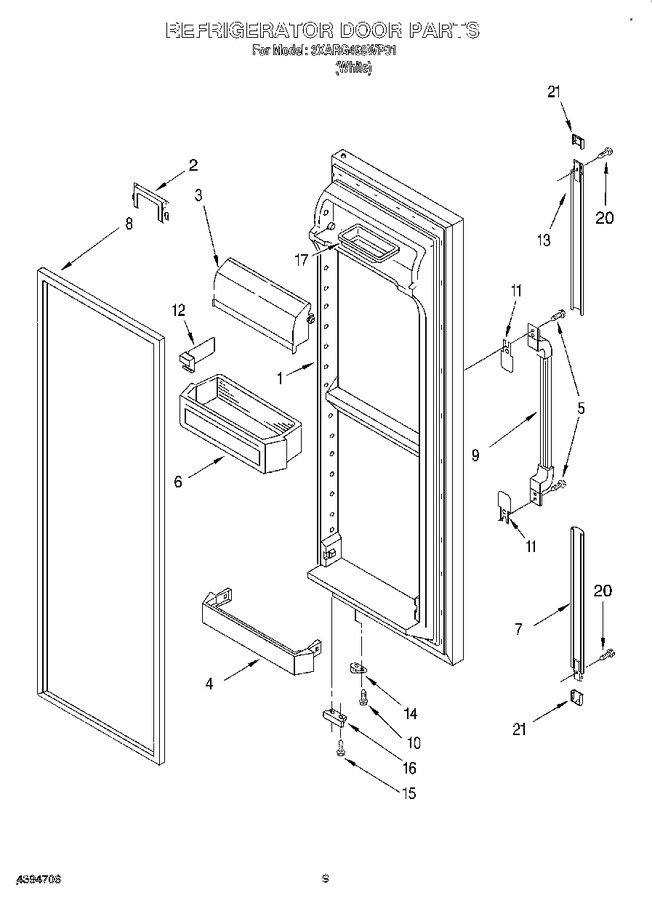 Diagram for 3XARG498WP01