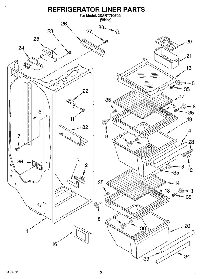 Diagram for 3XART700F05