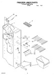 Diagram for 03 - Freezer Liner