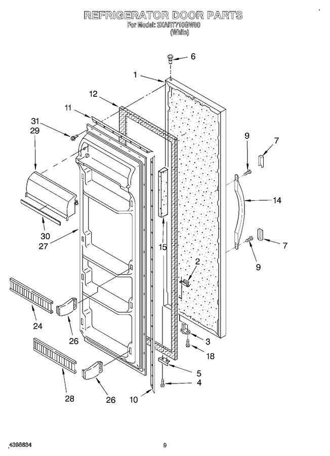 Diagram for 3XART710GW00