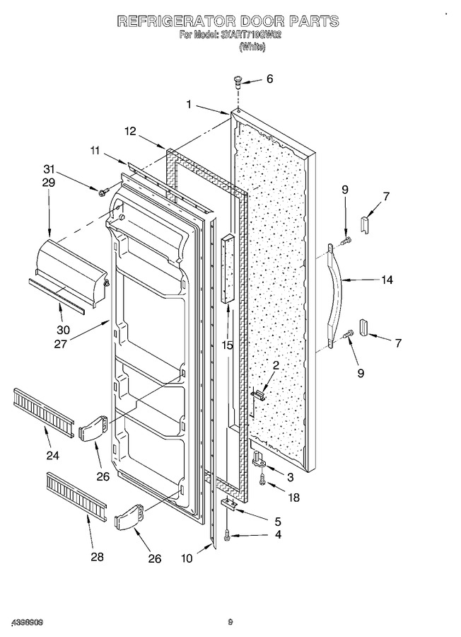 Diagram for 3XART710GW02