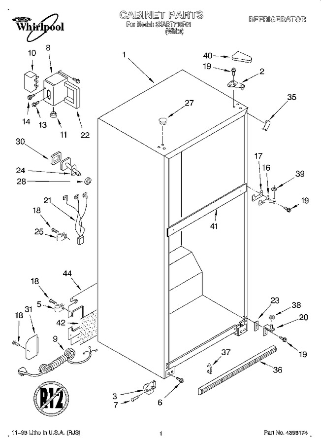 Diagram for 3XART718F01