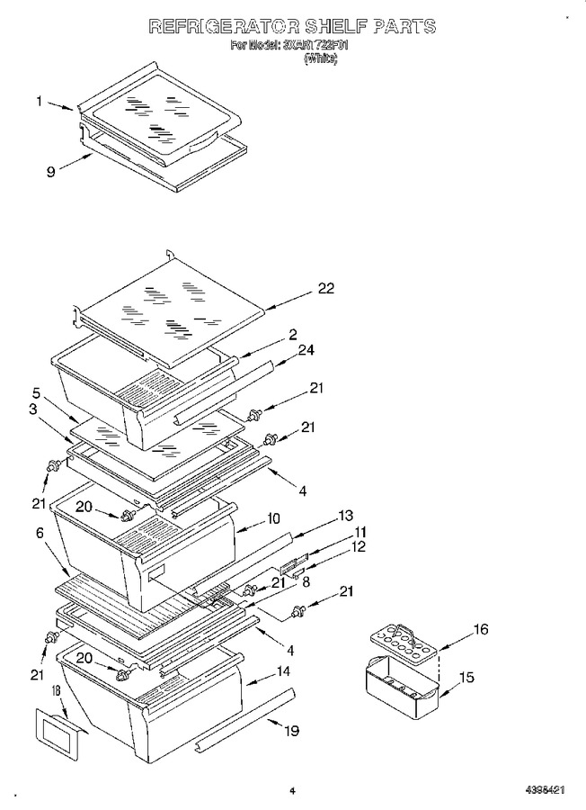 Diagram for 3XART722F01