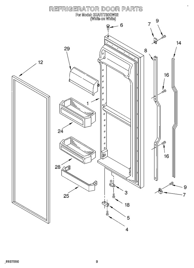 Diagram for 3XART730GW02