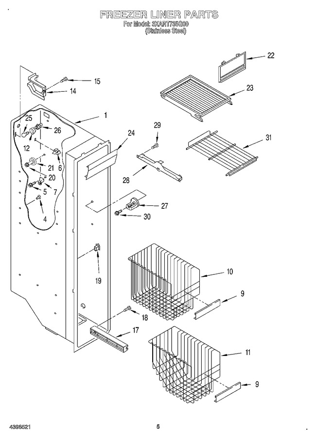 Diagram for 3XART735G00