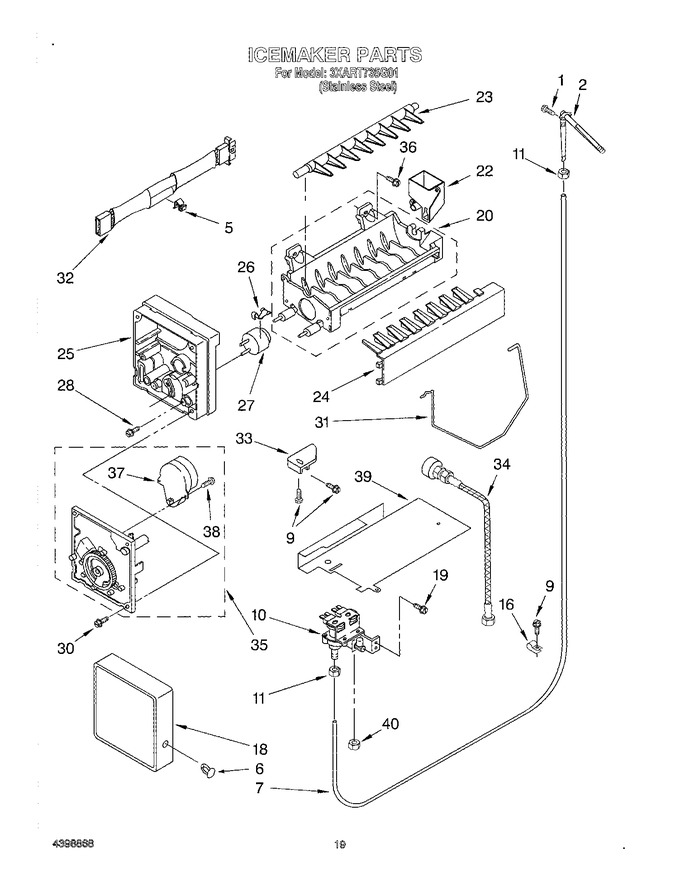 Diagram for 3XART735G01