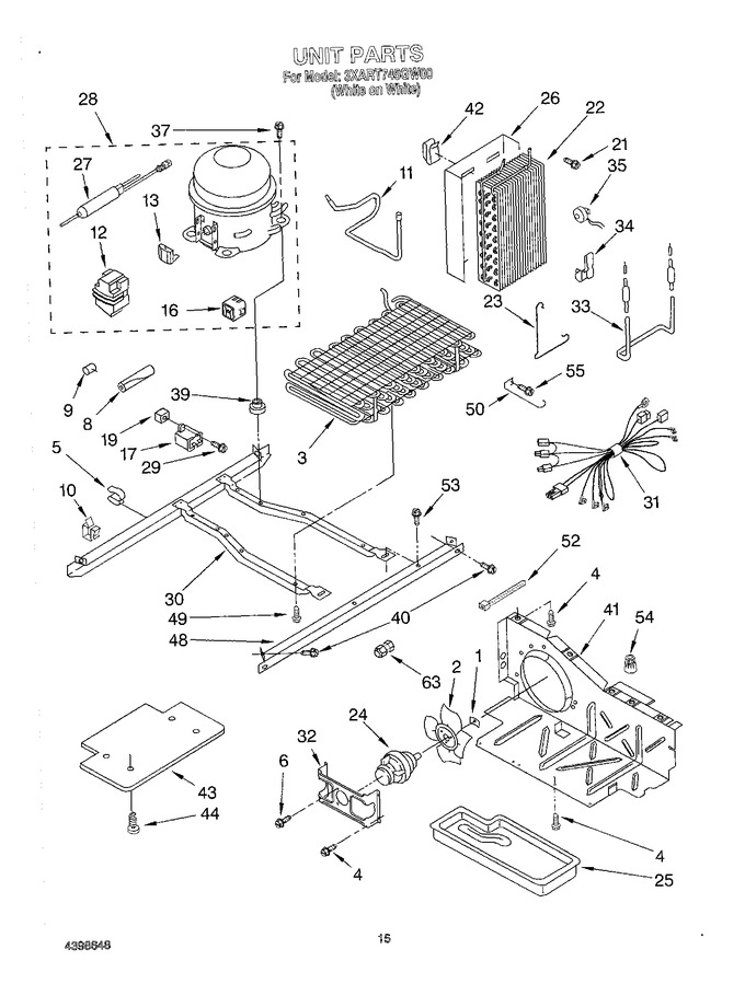 Diagram for 3XART745GW00