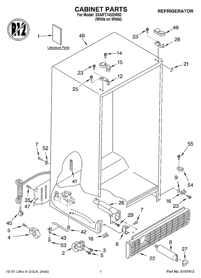 Diagram for 3XART745GW02