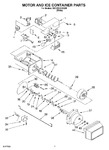 Diagram for 05 - Motor And Ice Container