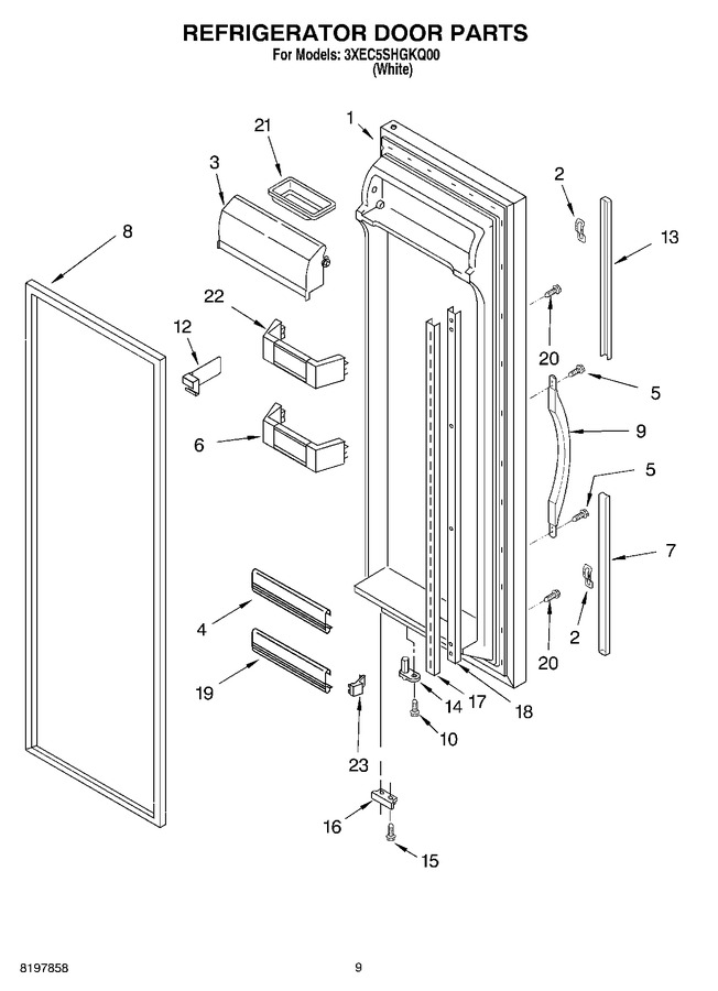 Diagram for 3XEC5SHGKQ00