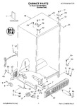 Diagram for 01 - Cabinet Parts