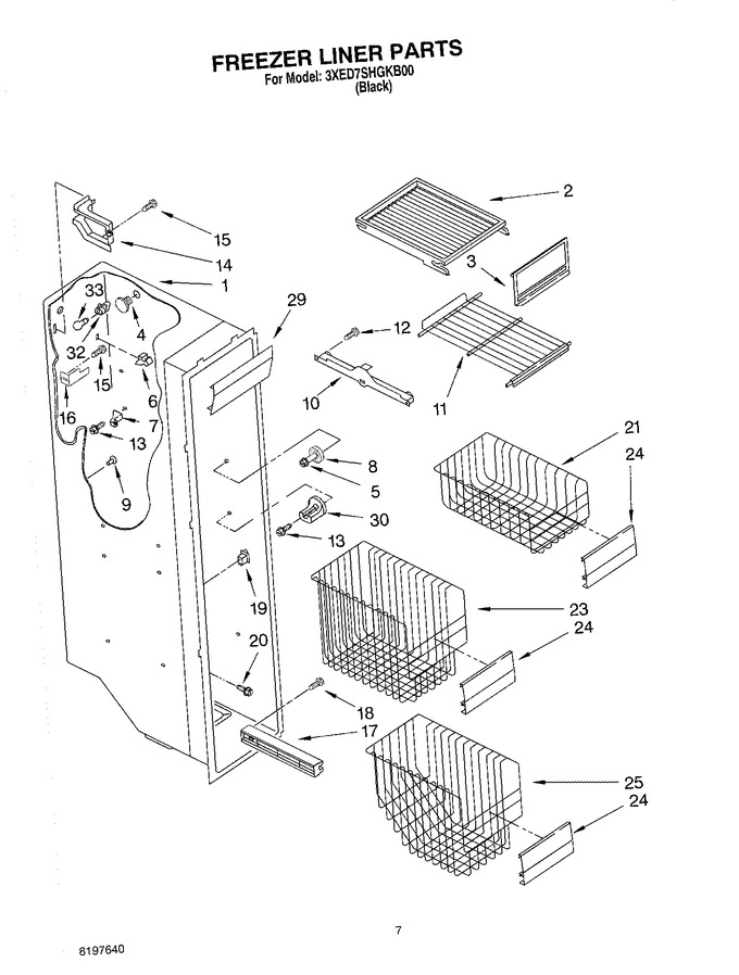 Diagram for 3XED7SHGKB00