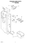 Diagram for 03 - Freezer Liner