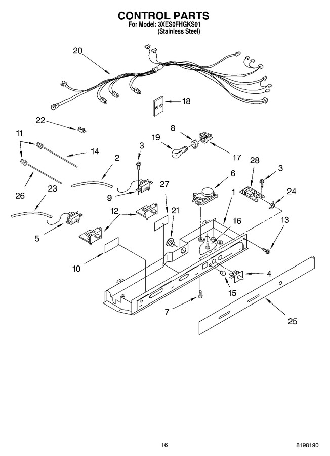 Diagram for 3XES0FHGKS01