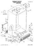 Diagram for 01 - Cabinet Parts