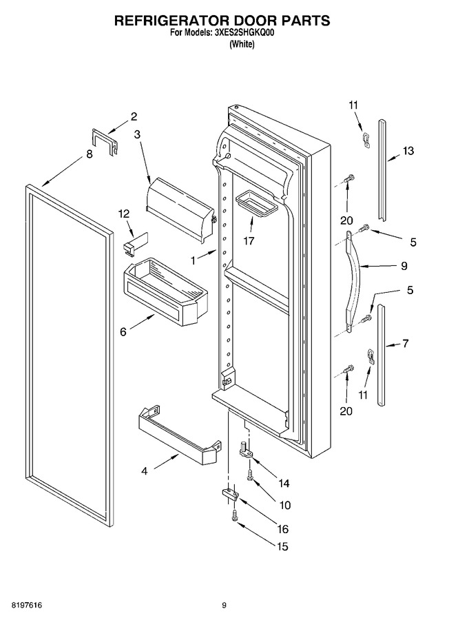 Diagram for 3XES2SHGKQ00