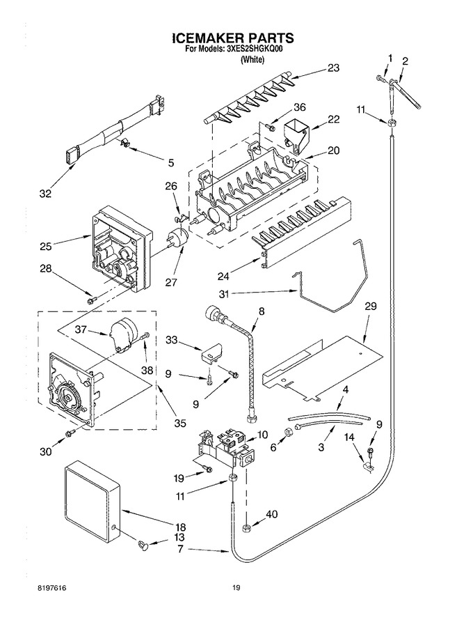 Diagram for 3XES2SHGKQ00