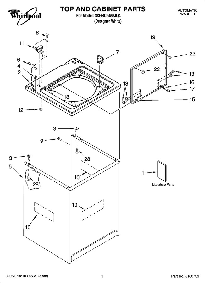 Diagram for 3XGSC9455JQ4