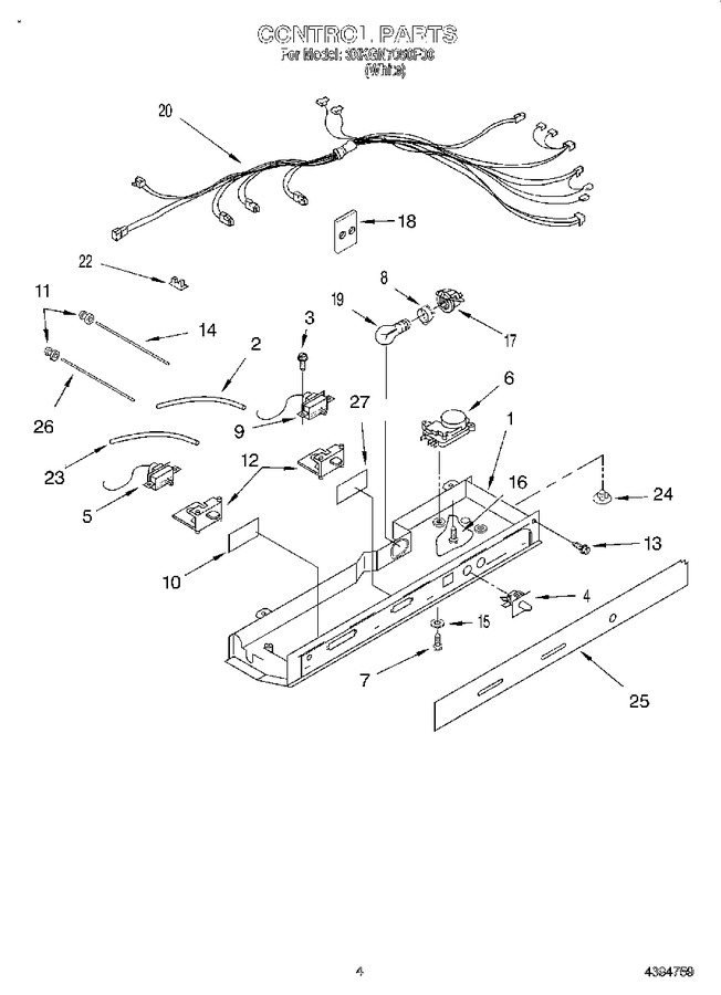 Diagram for 3XKGN7050F00