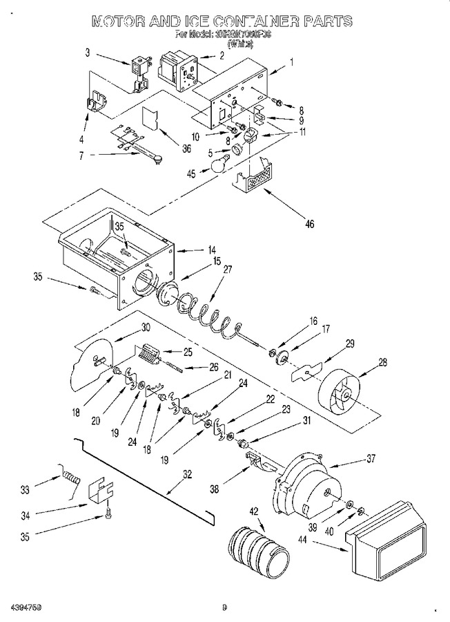 Diagram for 3XKGN7050F00