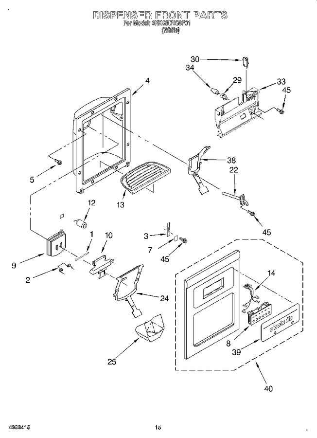 Diagram for 3XKGN7050F01