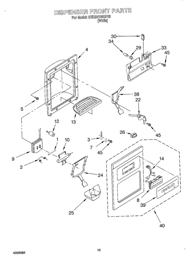 Diagram for 3XKGN7050F03