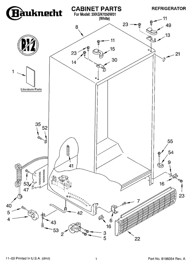 Diagram for 3XKGN7050W01