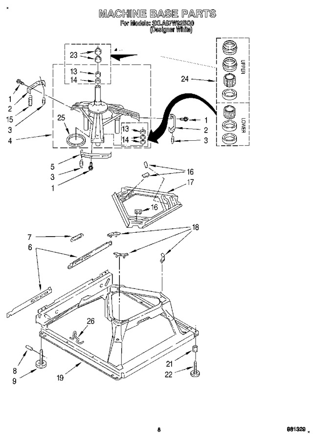 Diagram for 3XLA87W92BQ0