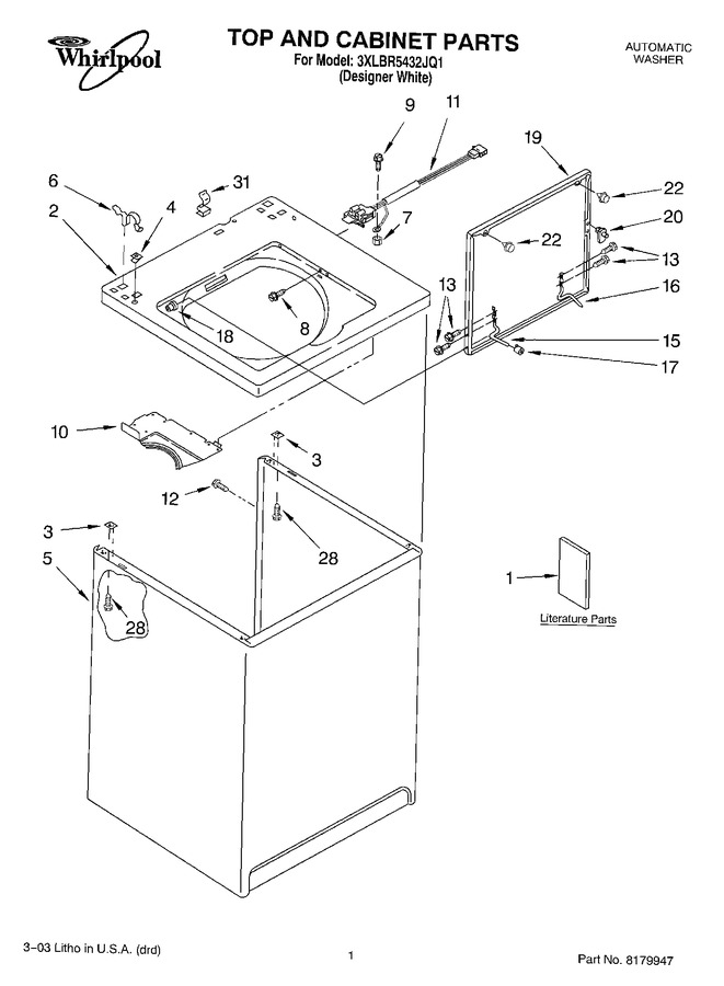 Diagram for 3XLBR5432JQ1