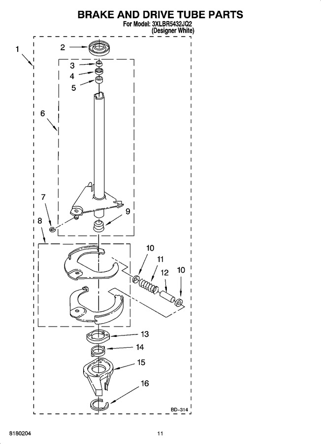 Diagram for 3XLBR5432JQ2