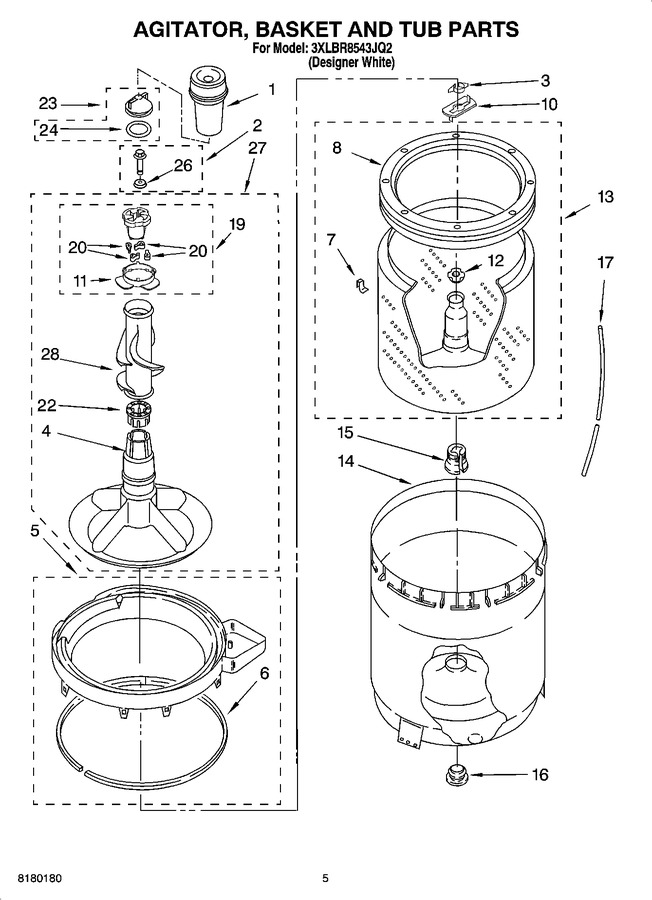 Diagram for 3XLBR8543JQ2