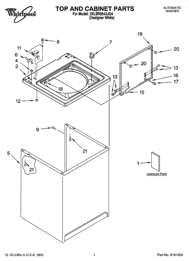 Diagram for 3XLBR8543JQ4