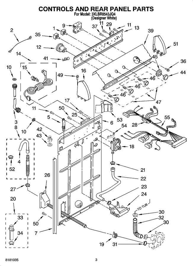 Diagram for 3XLBR8543JQ4