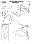 Diagram for 01 - Top And Console Parts