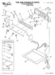 Diagram for 01 - Top And Console Parts