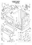 Diagram for 02 - Cabinet Parts