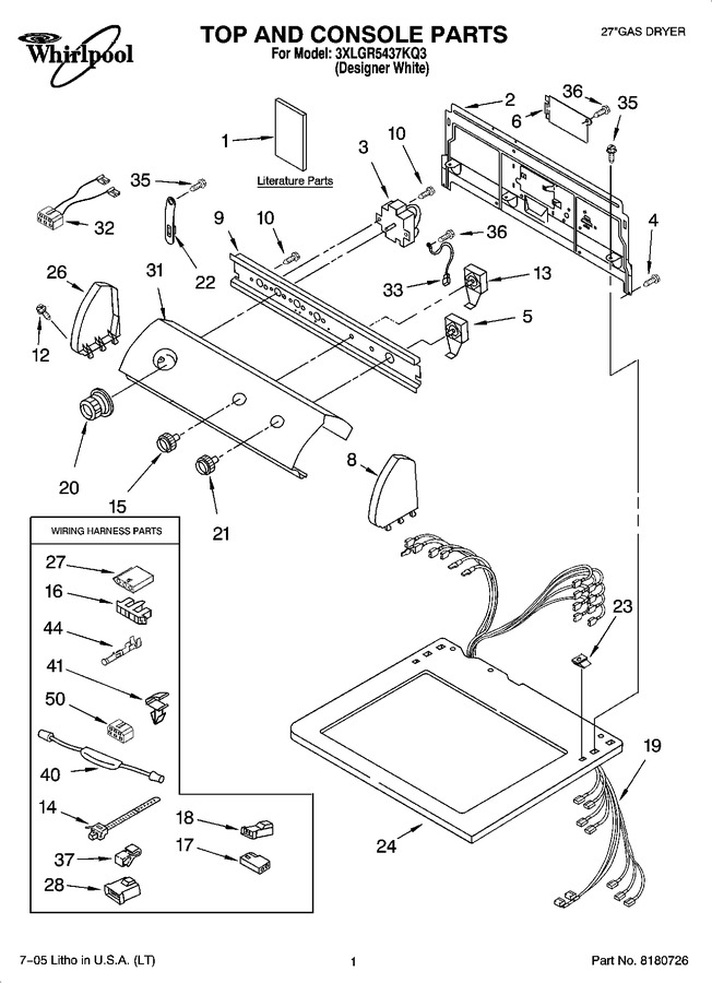 Diagram for 3XLGR5437KQ3