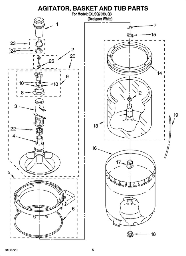 Diagram for 3XLSQ7533JQ3