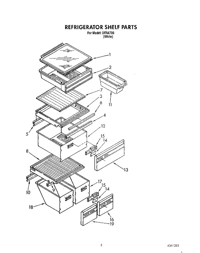 Diagram for 3XRA700