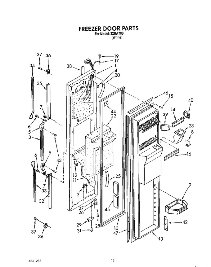 Diagram for 3XRA700