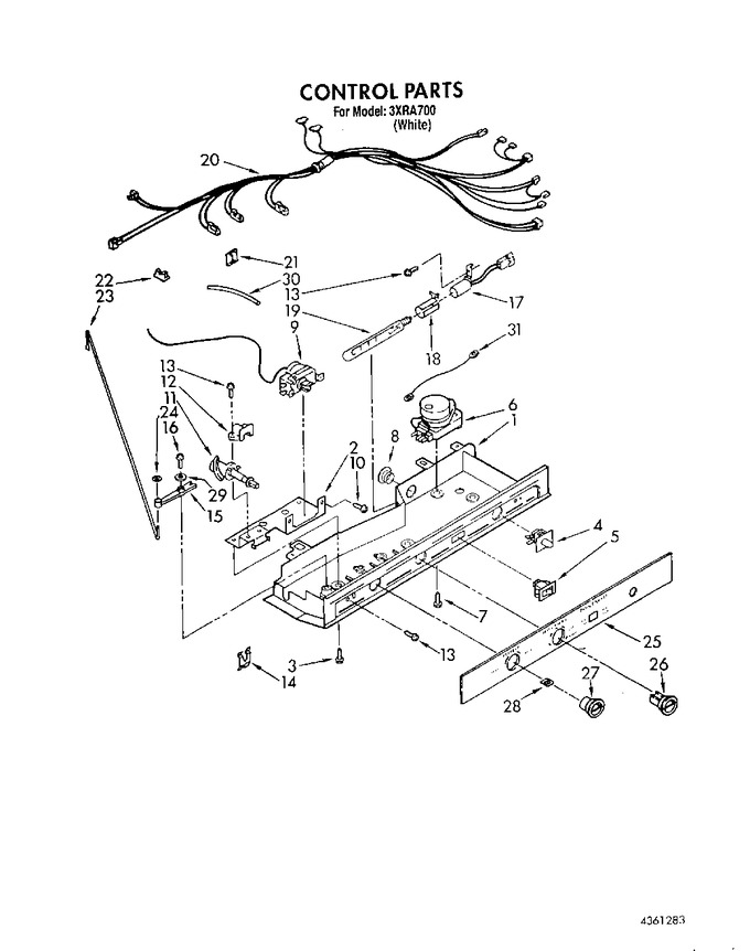 Diagram for 3XRA700