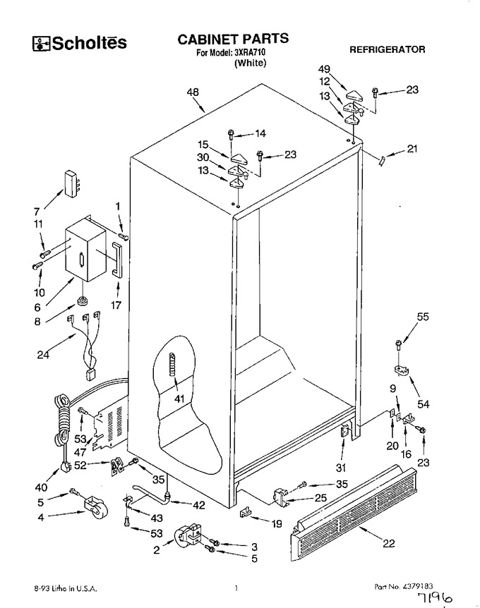 Diagram for 3XRA710